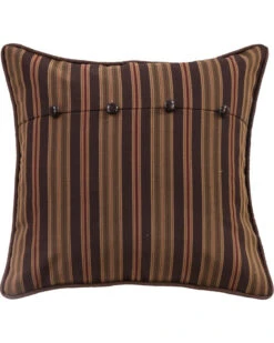 HiEnd Accents Forest Pine Stripe Euro Sham