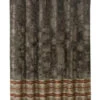 HiEnd Accents Silverado Matching Shower Curtain