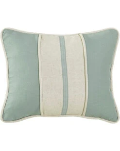 HiEnd Accents Green Textured Pillow
