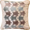 HiEnd Accents Turtle Embroidered Linen Pillow