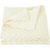 HiEnd Accents Cream Velvet Super King Quilt