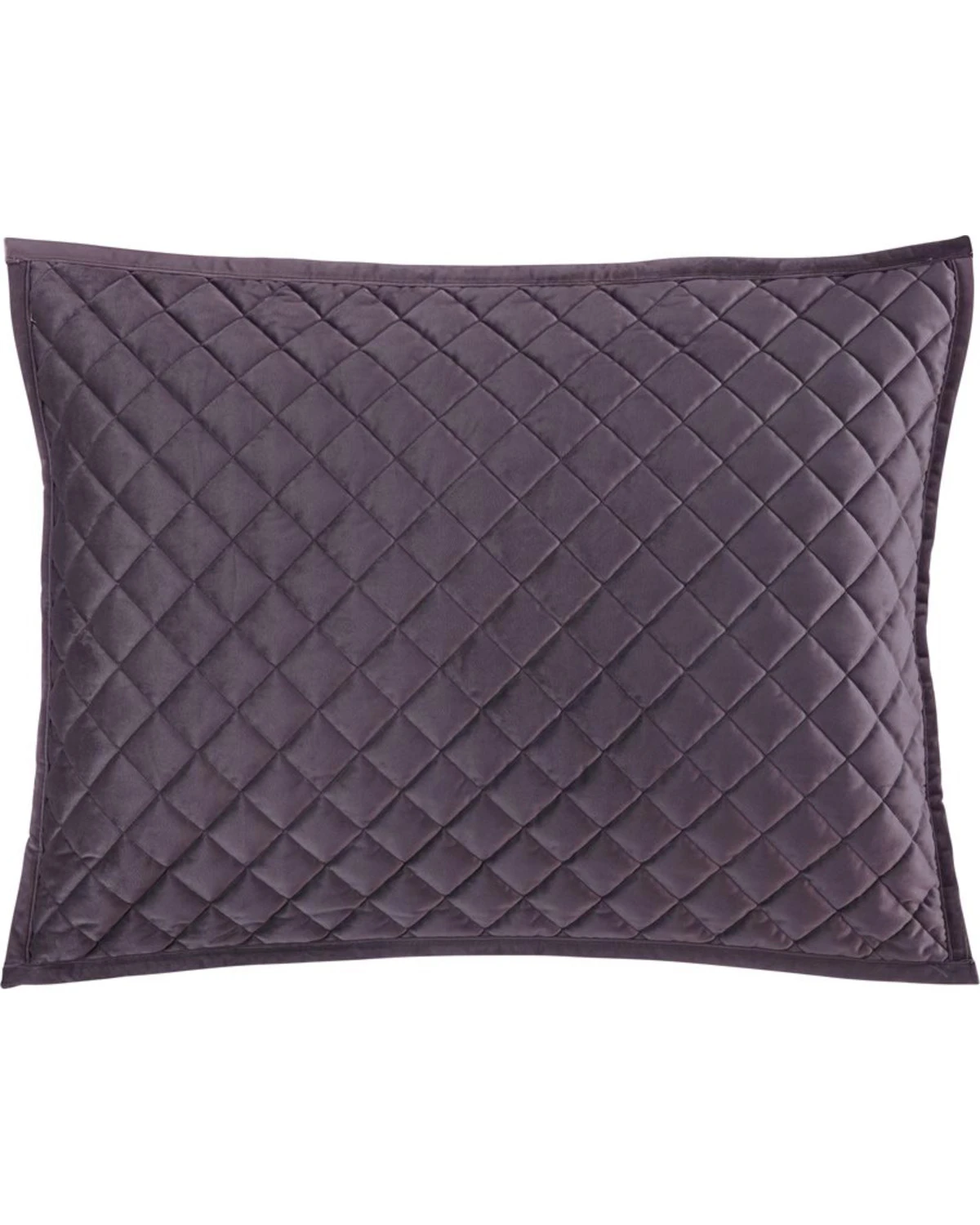 HiEnd Accents King Amethyst Diamond Quilted Shams 1 HiEnd Accents King Amethyst Diamond Quilted Shams