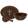 HiEnd Accents Cross 3pc Serving Set