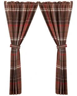 HiEnd Accents Jackson Plaid Curtains