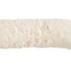 HiEnd Accents Mongolian Faux Fur Lumbar Pillow