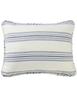 HiEnd Accents Prescott Navy Stripe Pillow Sham Set - King