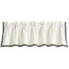HiEnd Accent White Augusta Matelasse Valance