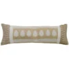 HiEnd Accents Cream Newport Extra Long Pillow