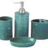 4-Piece Savannah Bathroom Set - Turquoise