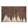 Clearwater Pines Chocolate Kitchen/Bath Rug