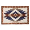 Aztec Blue & Terra Cotta Kitchen/Bath Rug