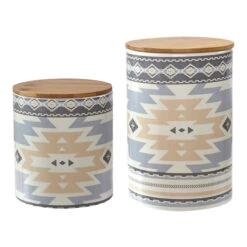 Desert Sage 2-Piece Canister Set