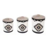 Chalet Aztec 3-Piece Canister Set