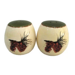 Pine Cone Salt & Pepper Shaker Set