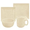 Savannah 16-Piece Dinnerware Set - Cream