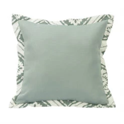 Graphic Print Flange Pillow