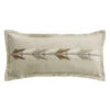 Embroidered Linen Pillow