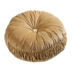 Round Velvet Pillow