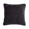 Amelia Charcoal Gray Twill Euro Sham