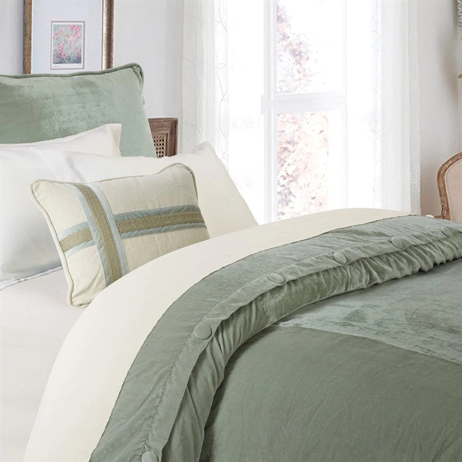Seafoam Velvet Duvet Cover 1 Seafoam Velvet Duvet Cover