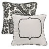 Augusta Matelassé Pillow W/Toile Trim