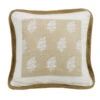 Newport Framed Pillow - Tan