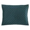 Velvet Diamond Quilted Pillow Shams - 6 Colors