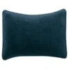Stonewashed Cotton Quilted Velvet Pillow Sham - 9 Colors