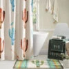 Cactus 8-Piece Bathroom Accessory And Towel Set