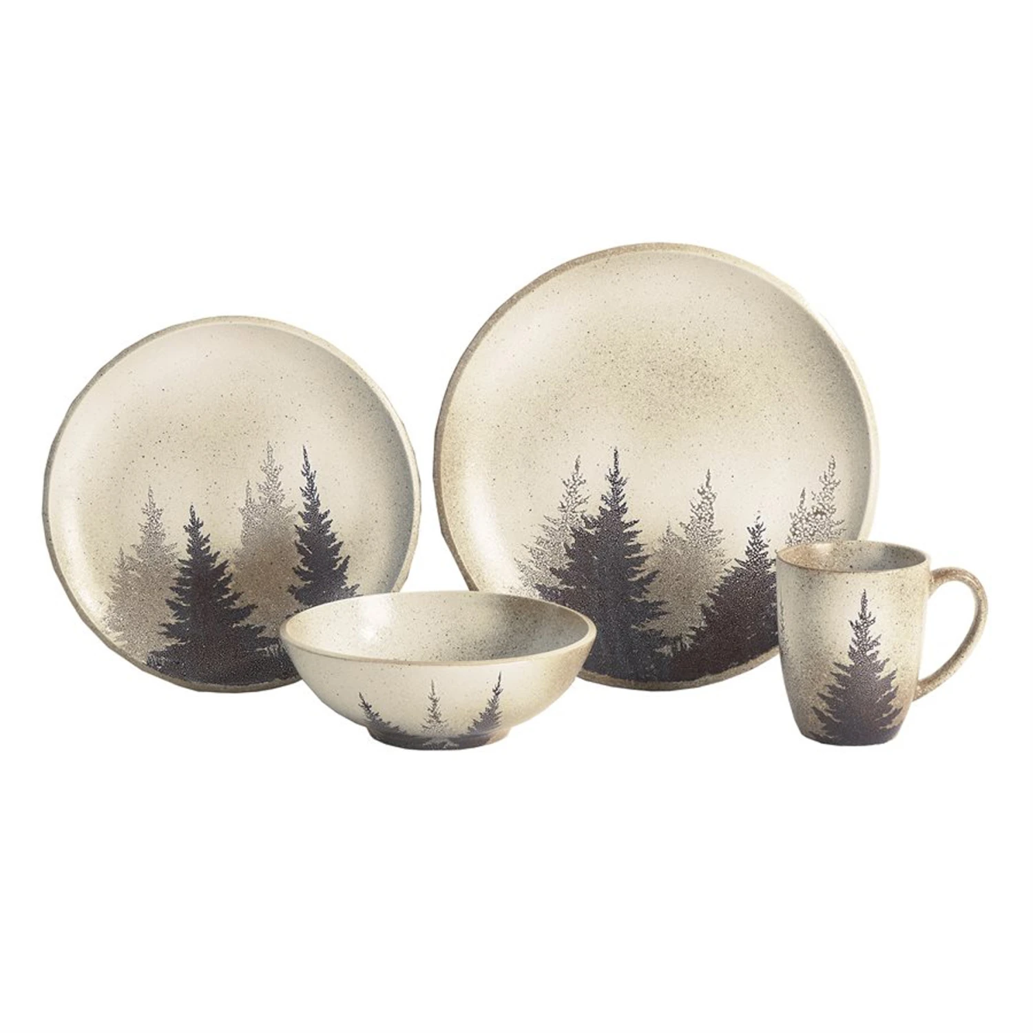 Clearwater Pines 19-Piece Dinnerware & Canister Set 3 Clearwater Pines 19-Piece Dinnerware & Canister Set - Image 3