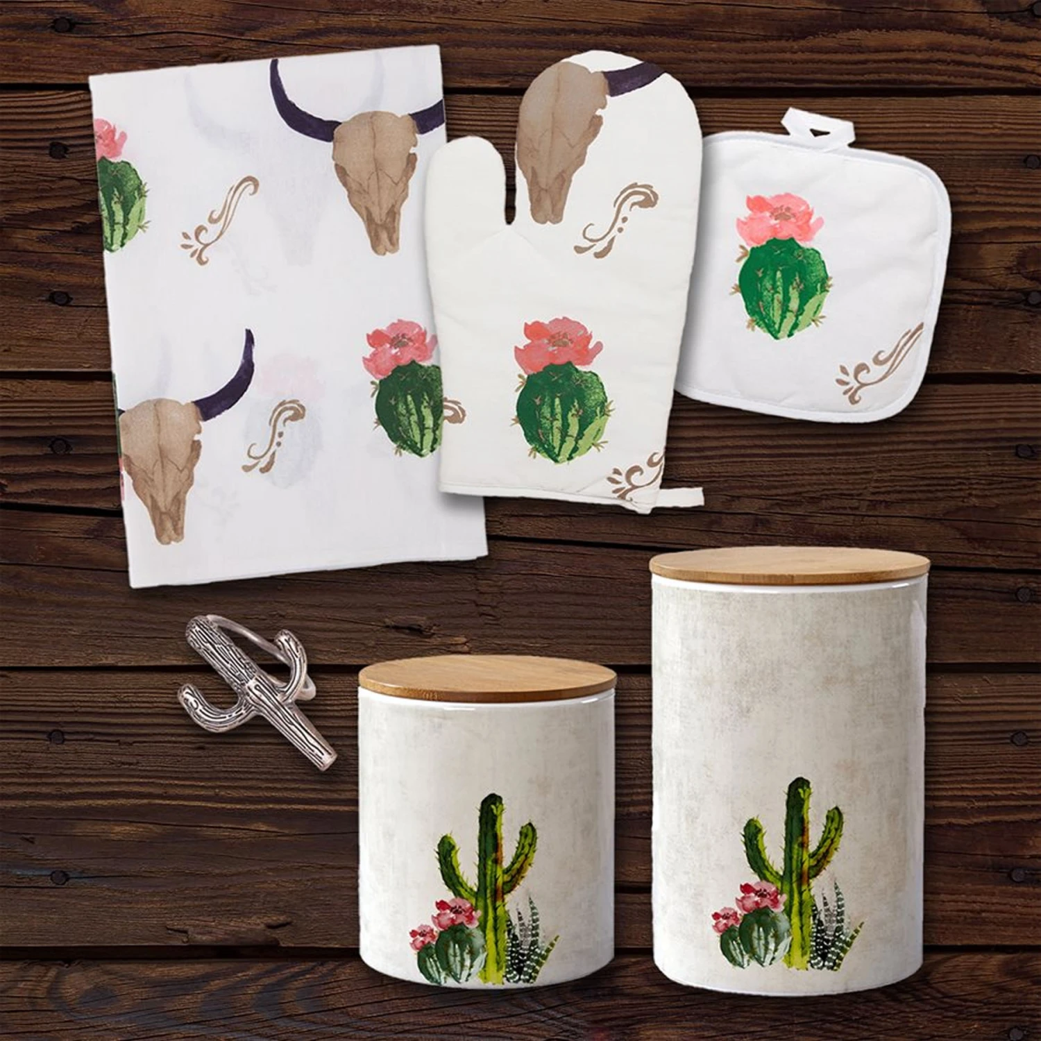 Skull & Cactus 18-Piece Set 1 Skull & Cactus 18-Piece Set