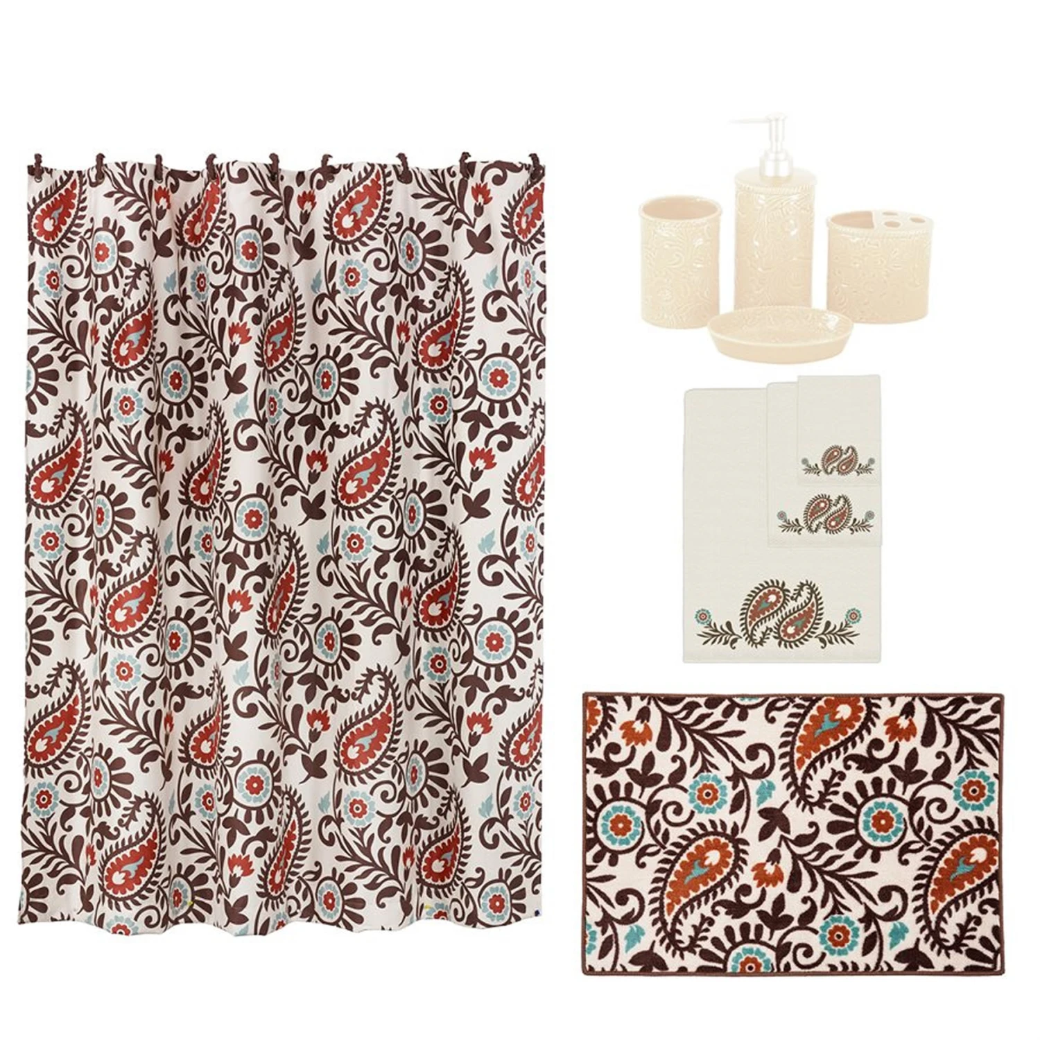 Paisley Bathroom Lifestyle Collection 1 Paisley Bathroom Lifestyle Collection