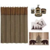Bear Bathroom Accessory And Clearwater Pines Towel Set