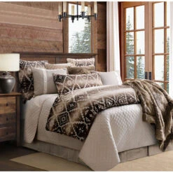 Chalet Comforter Set -HiEnd Accents LG1779 TW OC 4 lg