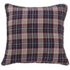 Plaid Euro Sham - Blue