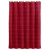 South Haven Shower Curtain - Red