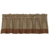 Crestwood Houndstooth Kitchen Valance