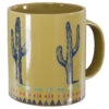 Cactus Border Coffee Mug Set