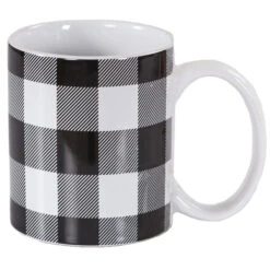 Buffalo Check Coffee Mug Set
