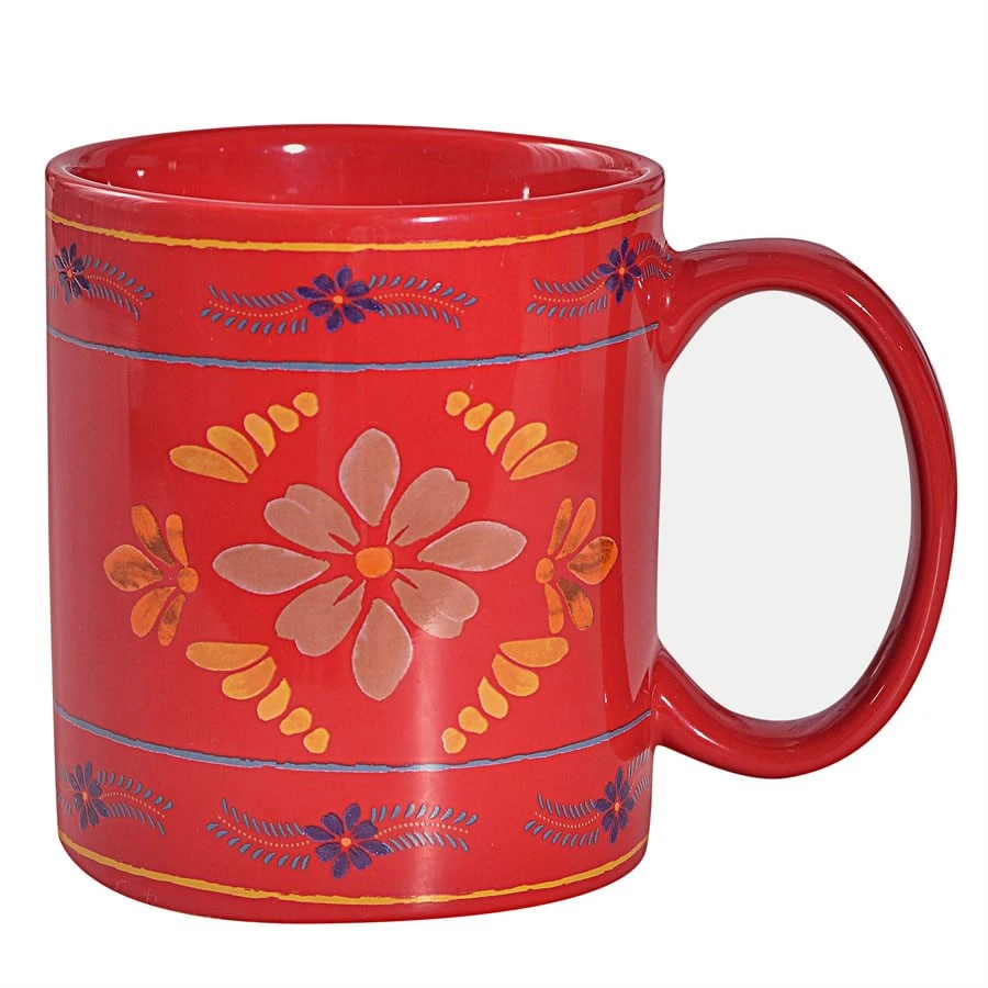 Bonita Coffee Mug Set - Red 1 Bonita Coffee Mug Set - Red