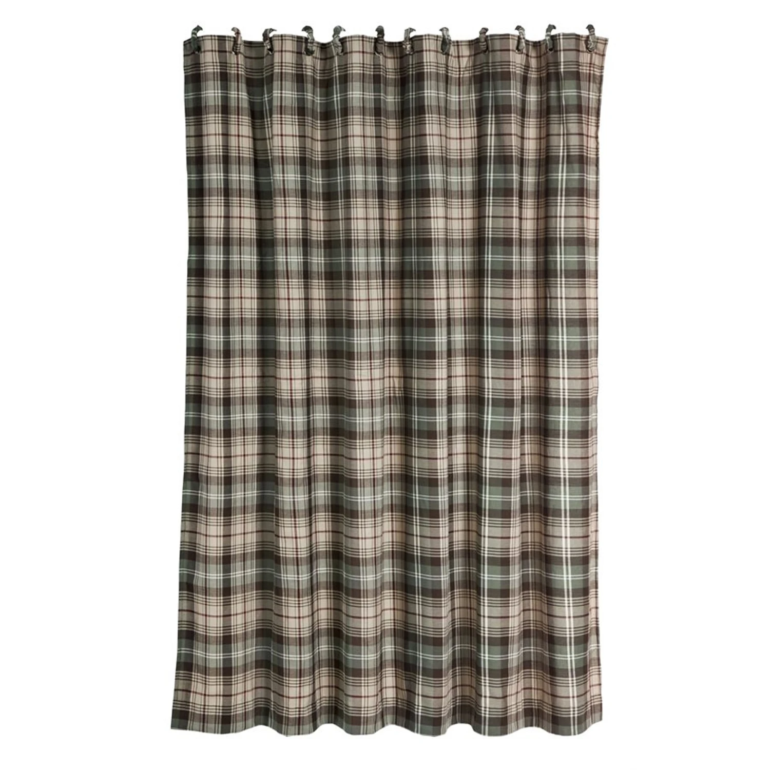 Huntsman Plaid Shower Curtain 2 Huntsman Plaid Shower Curtain - Image 2