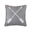 Free Spirit Embroidered Arrow Throw Pillow