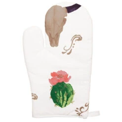 Skull & Cactus Printed Oven Mitts