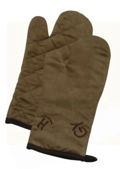 Embroidered Ranch Brands Oven Mitt