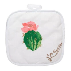 Skull & Cactus Pot Holder Set