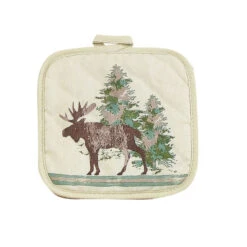 Scenery Tree Printed Pot Holder Set