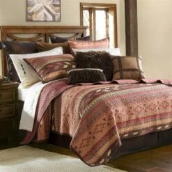 Broken Arrow Reversible Quilt Set