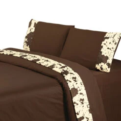 Printed Cowhide Sheet Set - 2 Colors 5 Printed Cowhide Sheet Set - 2 Colors -HiEnd Accents SW3067 CH lg