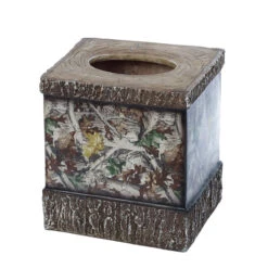 Oak Camo Tissue Box
