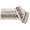 Chalet Aztec 3-Piece Bath Towel Set - Cream